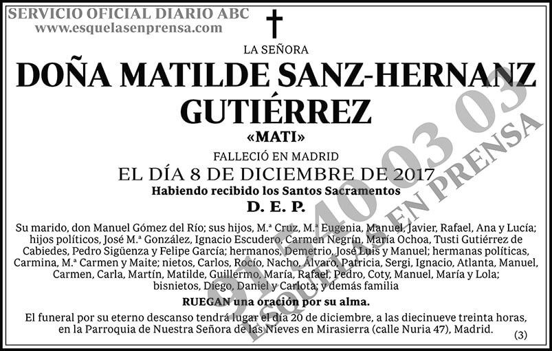 Matilde Sanz-Hernanz Gutiérrez